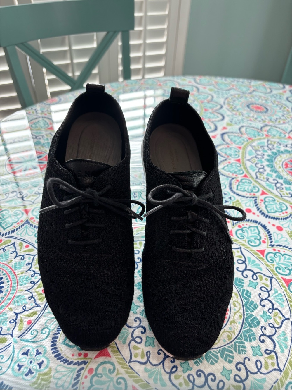 Cole Haan ZeroGrand Black Women's Knit Sneaker - 7B